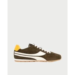 NEW ONCEPT women's essex sneakers in dark olive